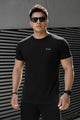 Turbo 'The Repeater' Performance Dry-Fit Tee In Black