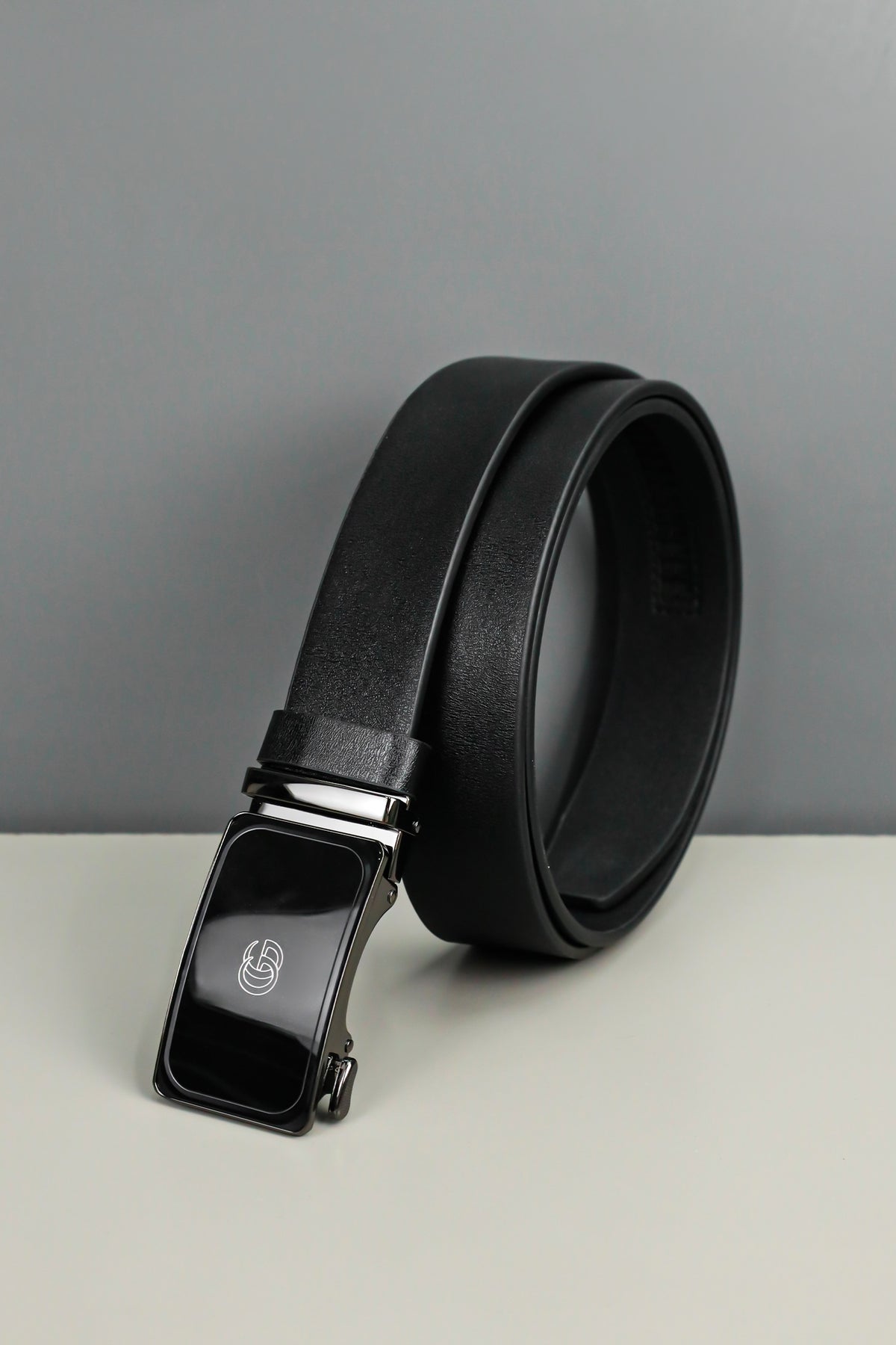 G Metal Alloy Automatic Buckle Branded Belt