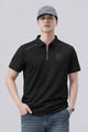 Turbo Zip Collar Style Men's Polo Shirt