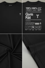 Turbo 'The Gymrat Manifesto' Graphic Performance Dry-Fit Tee