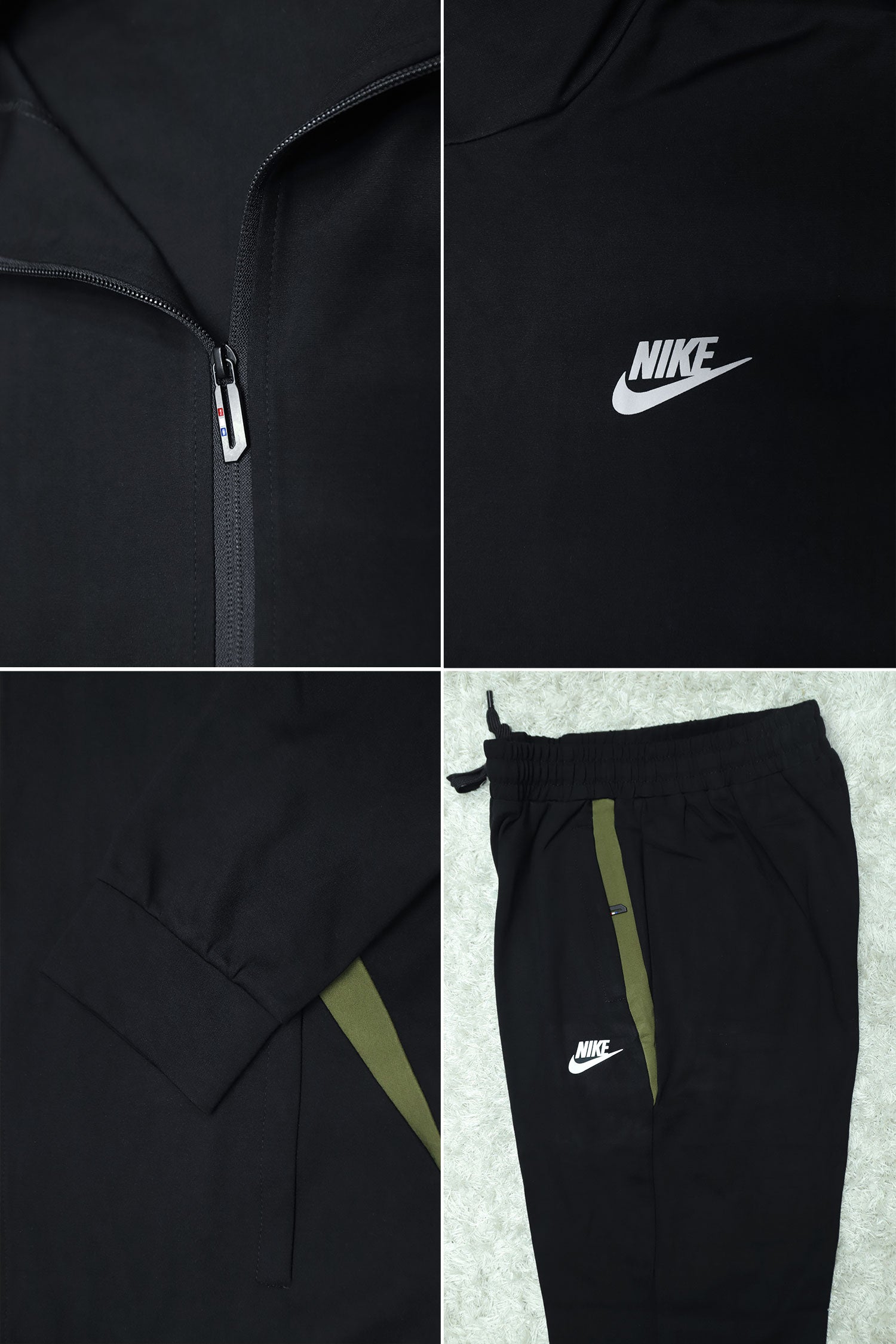 Nke Premium Sportswear Men Zipper Tracksuit