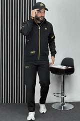 Undr Armr Elegant Style Sportswear Men Zipper Tracksuit