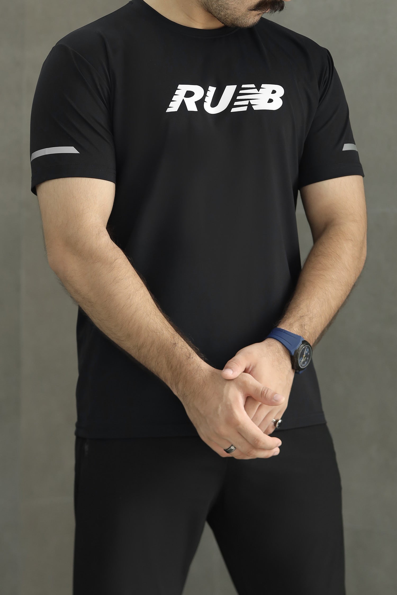 New Blnce Run Graphic Performance Dry-Fit Tee
