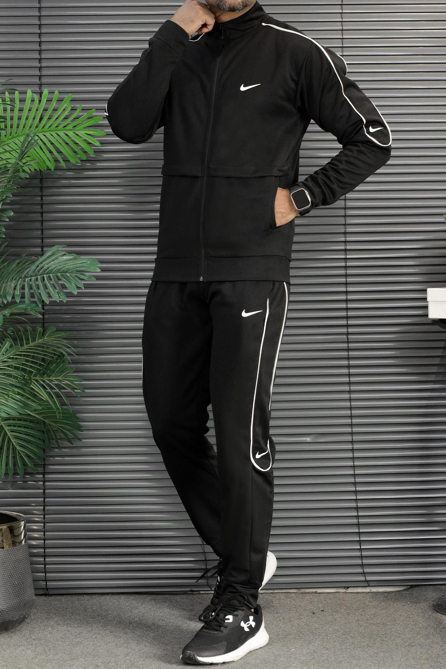 Nke Wind-Runner Zipper Men's Co-Ord Set