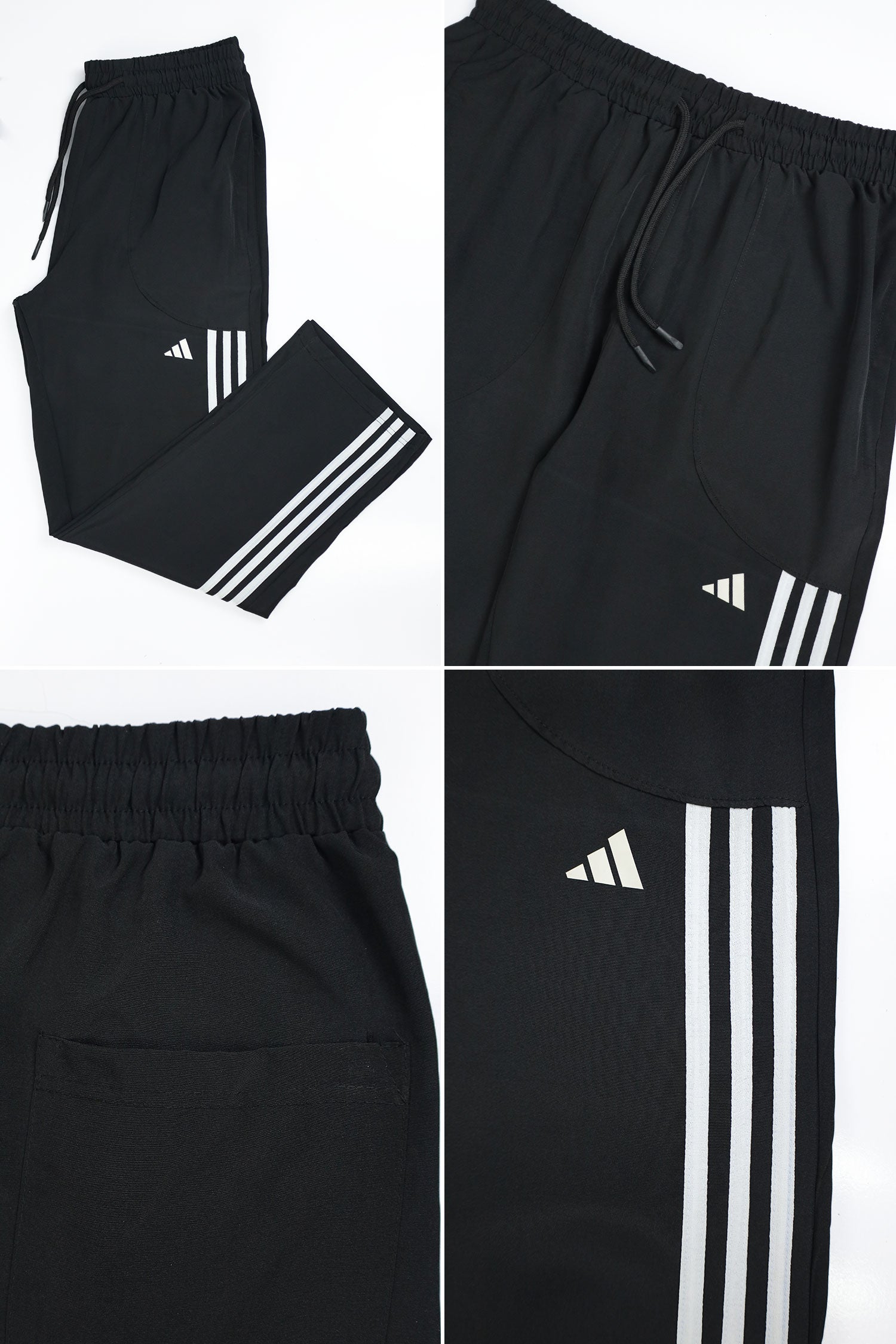 Adidas Micro-Tech Half Stripes Loose Bottom Trouser