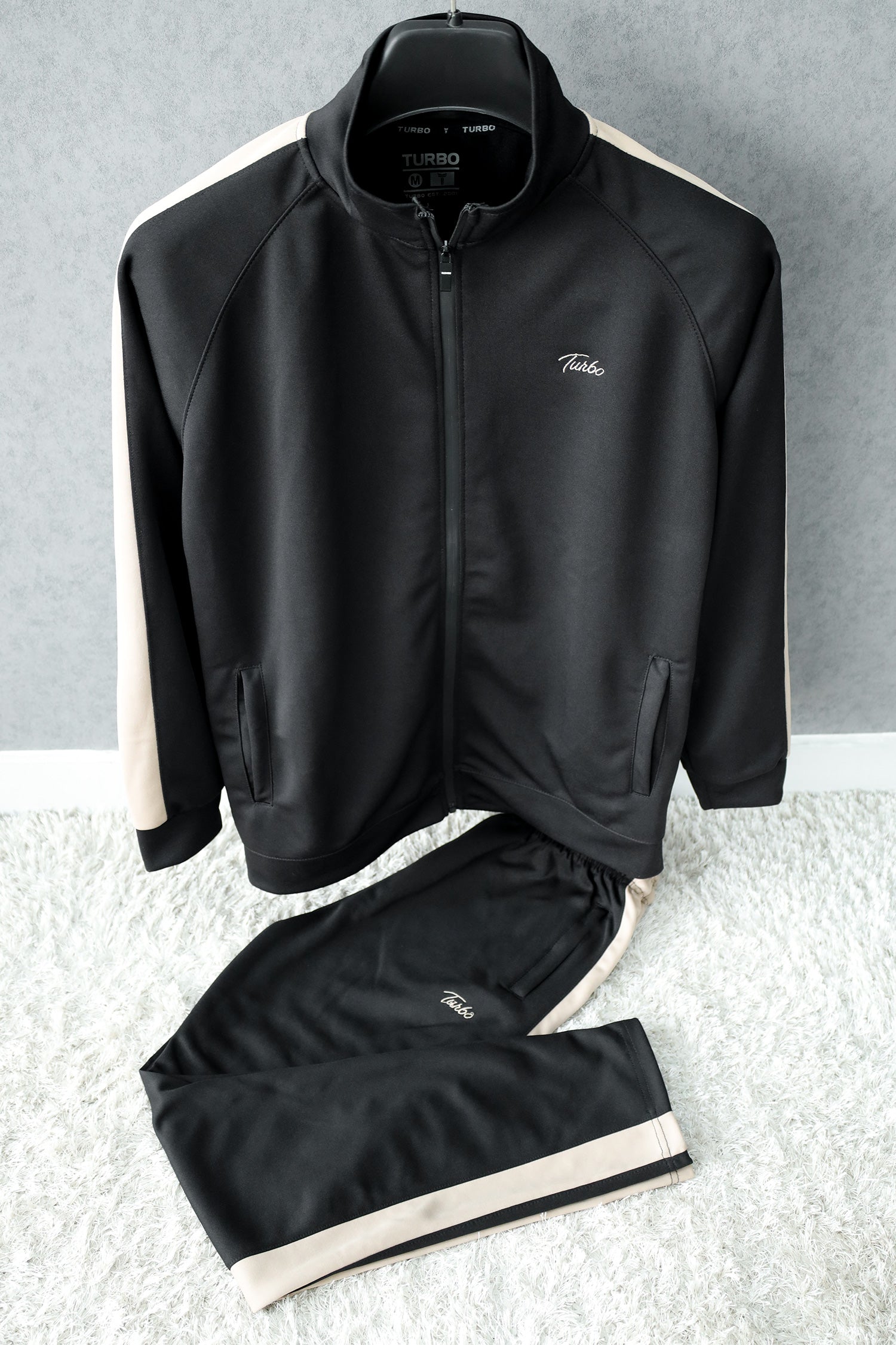 Turbo Panel Line Men Zipper Tracksuit