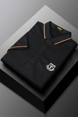 Turbo True Gentleman Embroidered Men's Polo Shirt