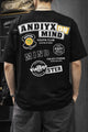 Turbo Distinctive Chest Design Oversize Tee