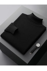 Turtleneck Cashmere High Neck In Black