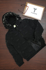 Feel Good Branded Hood Style Imported Puffer Jacket