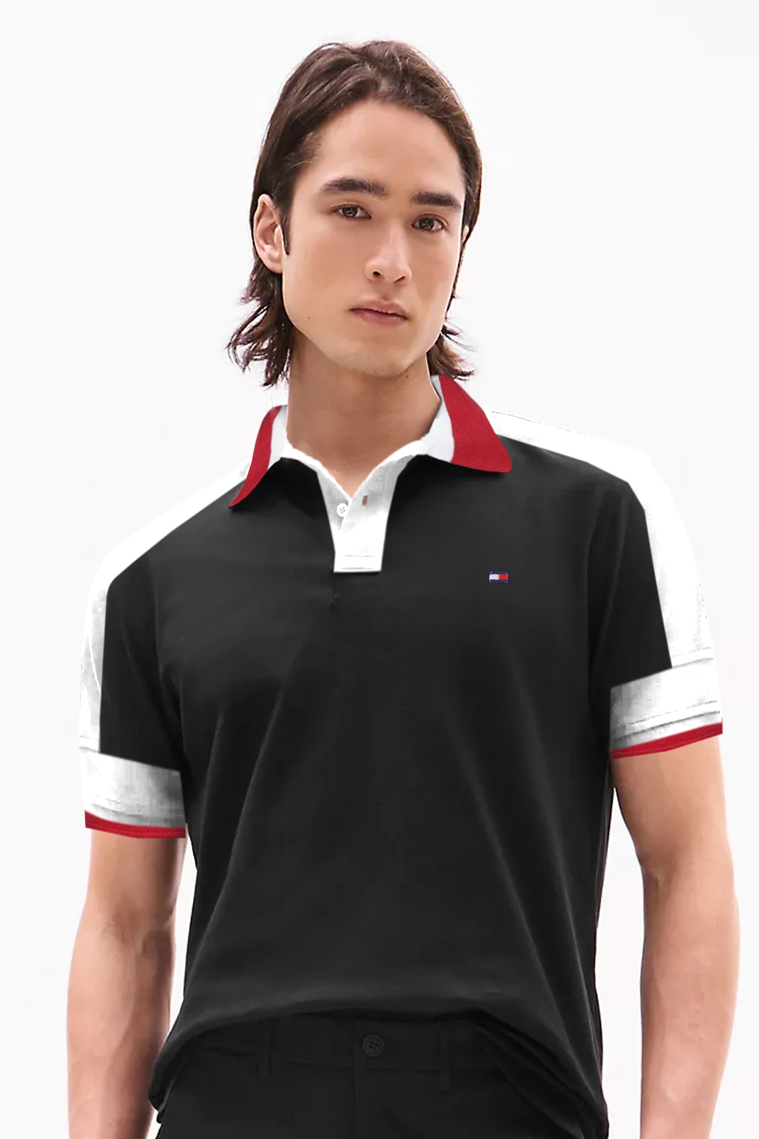 Tomy Signature Dual Tone Men's Polo Shirt