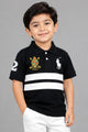 Plo Rph Lren Custom Slim Fit Crest Mesh Kids Polo Shirt