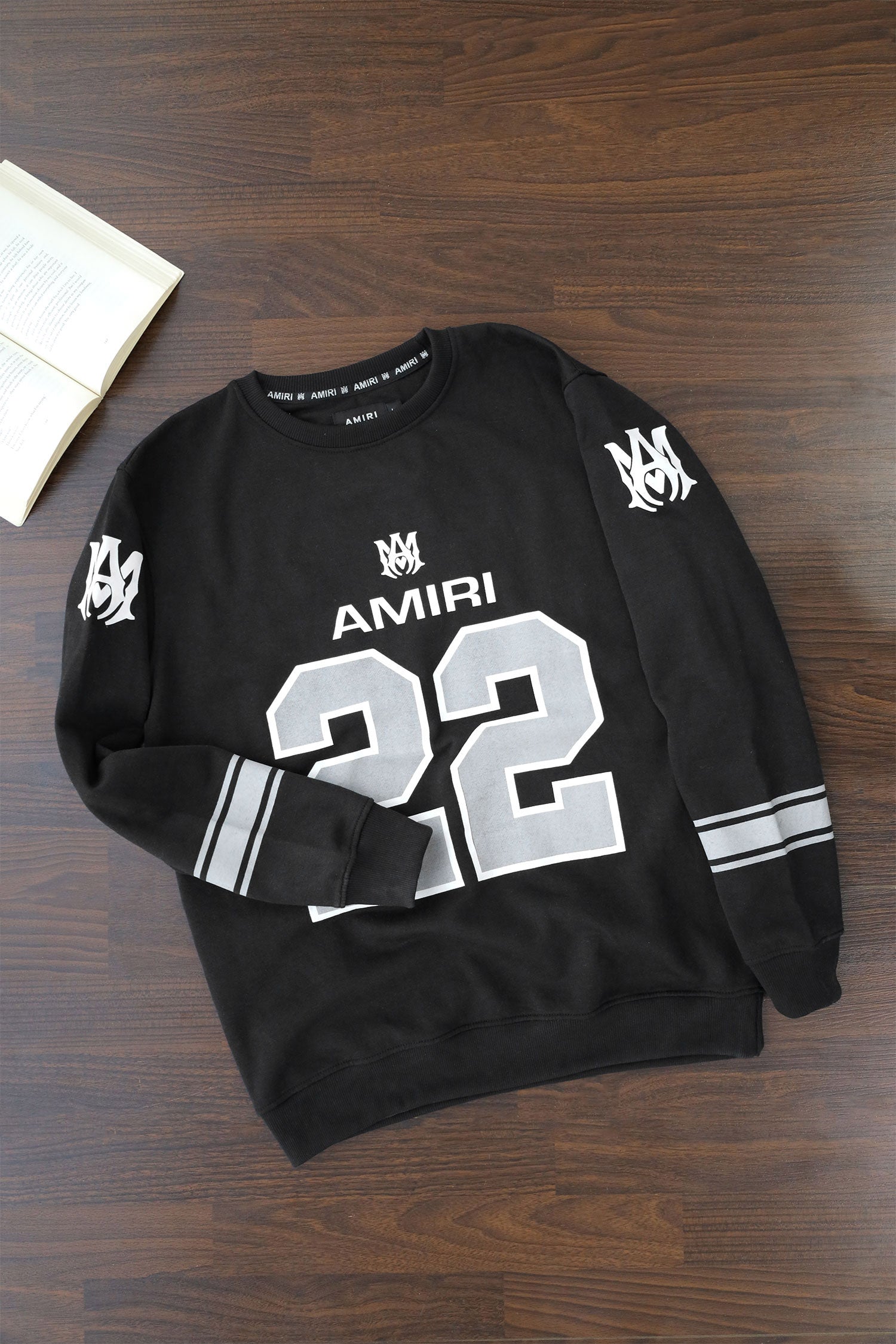 Amri 22 Signature Crew Neck Full Sleeves Men's Sweatshirt