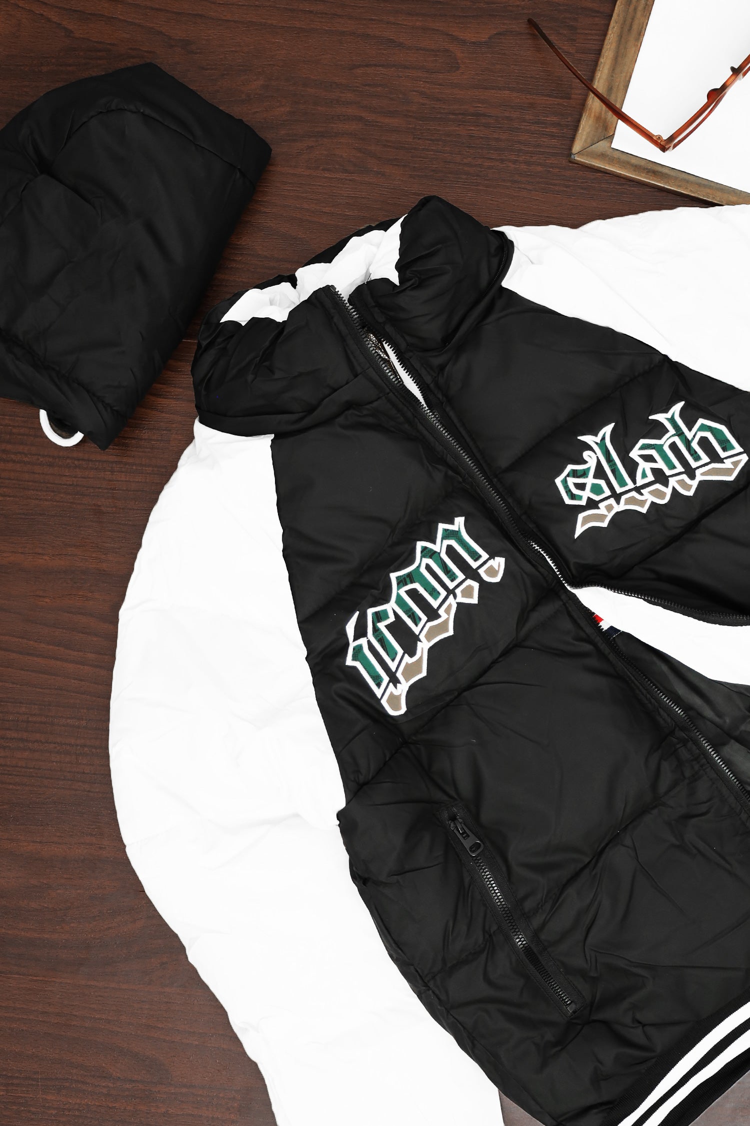 Custom Varsity Style Comfy Imported Puffer Jacket