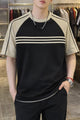 Men's 3 Strips Round Neck Tee