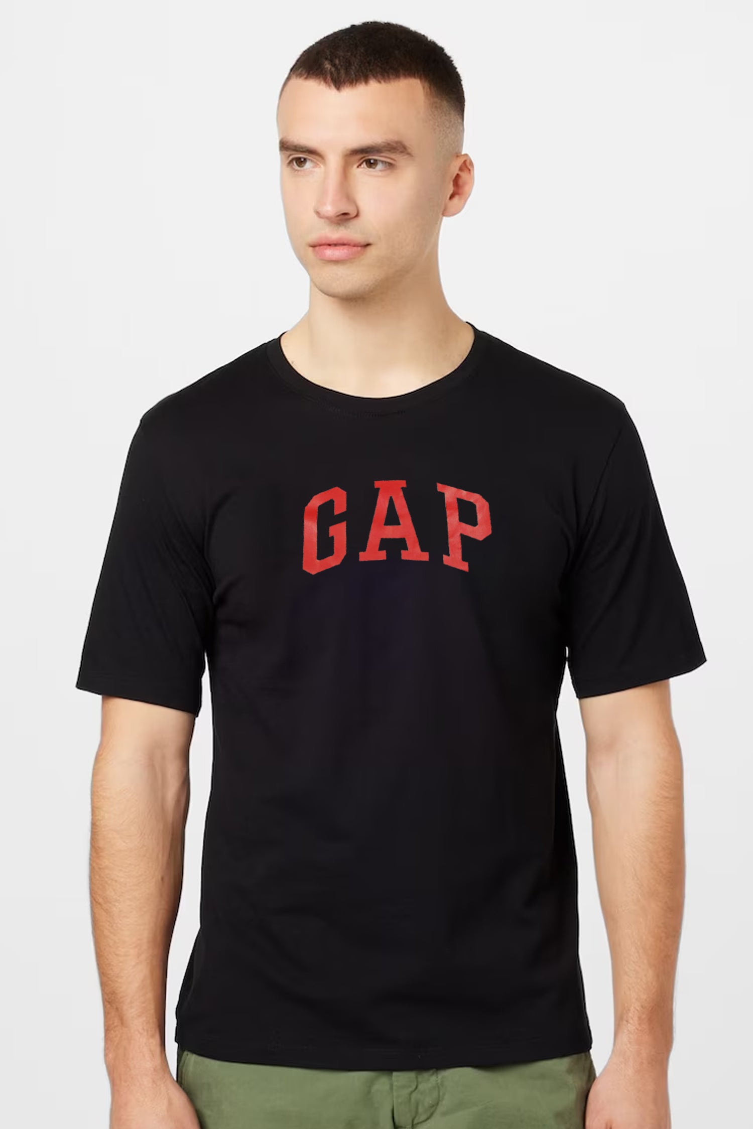 Gp Organic Graphic Slogan Crew Neck Tee