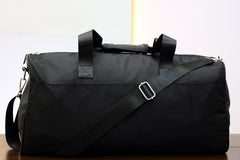 Armni Imported Embossed Front Pocket Travel bag in Black