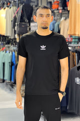 Adds Printed Logo Training Dry-Fit Tee In Black