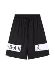 Jrdn Air Mesh Graphic Running Shorts In Black