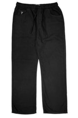 Loose Bottom Baggy Style Denim Turbo Jeans in Black