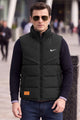 Nke Wind-Runner Imported Puffer Men's Gilet In Black