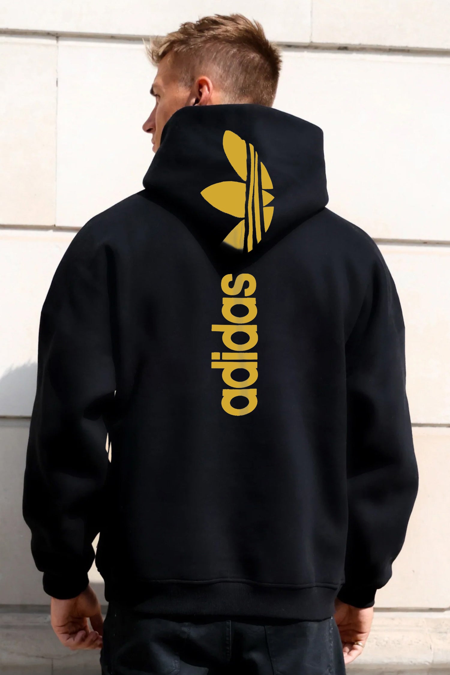 Adds Signature Printed Typography Hoodie