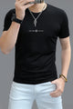 Core Fashion Round Neck T-shirt In Black