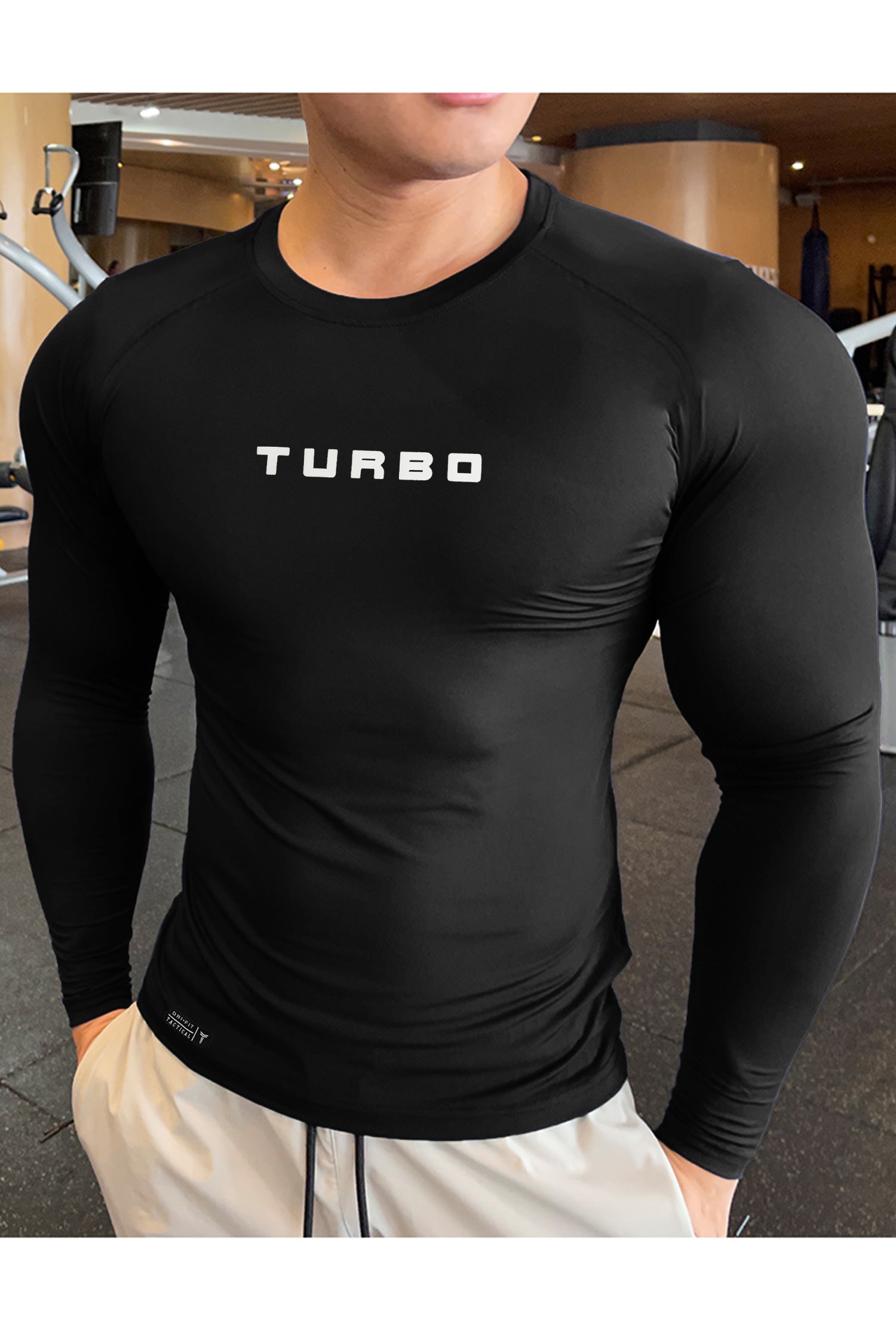 Turbo Writing Micron Activewear Full Sleeve Shirt