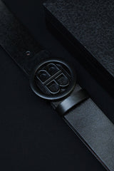 Balcaga Metal Alloy Automatic Buckle Branded Belt