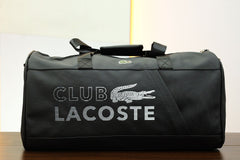 Lacste Club Imported Signature Travel bag in Black