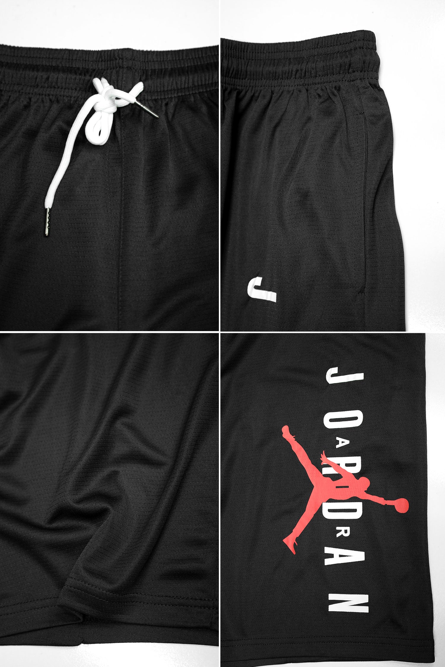 Jrdn Essentials Graphic Mesh Shorts