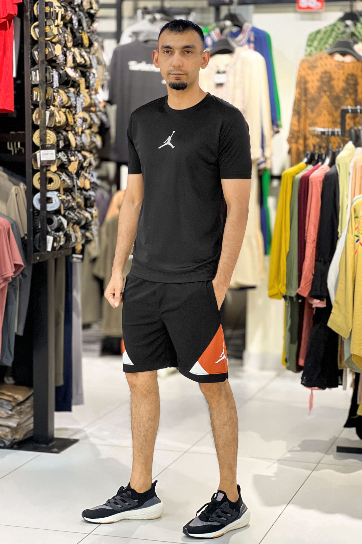 Jrdn Training Contrast Performance Men's Co-ord Set