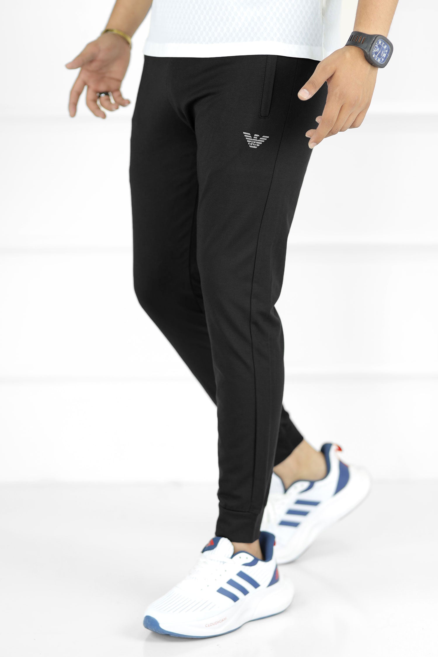 Armni Fusion Track Grip Fit Sportswear Trouser