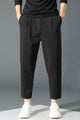 Turbo Urban-Fit Single Plate Waffle Trouser In Black