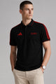Adds x Mercds F1 Series Men's Imp Polo Shirt in Black