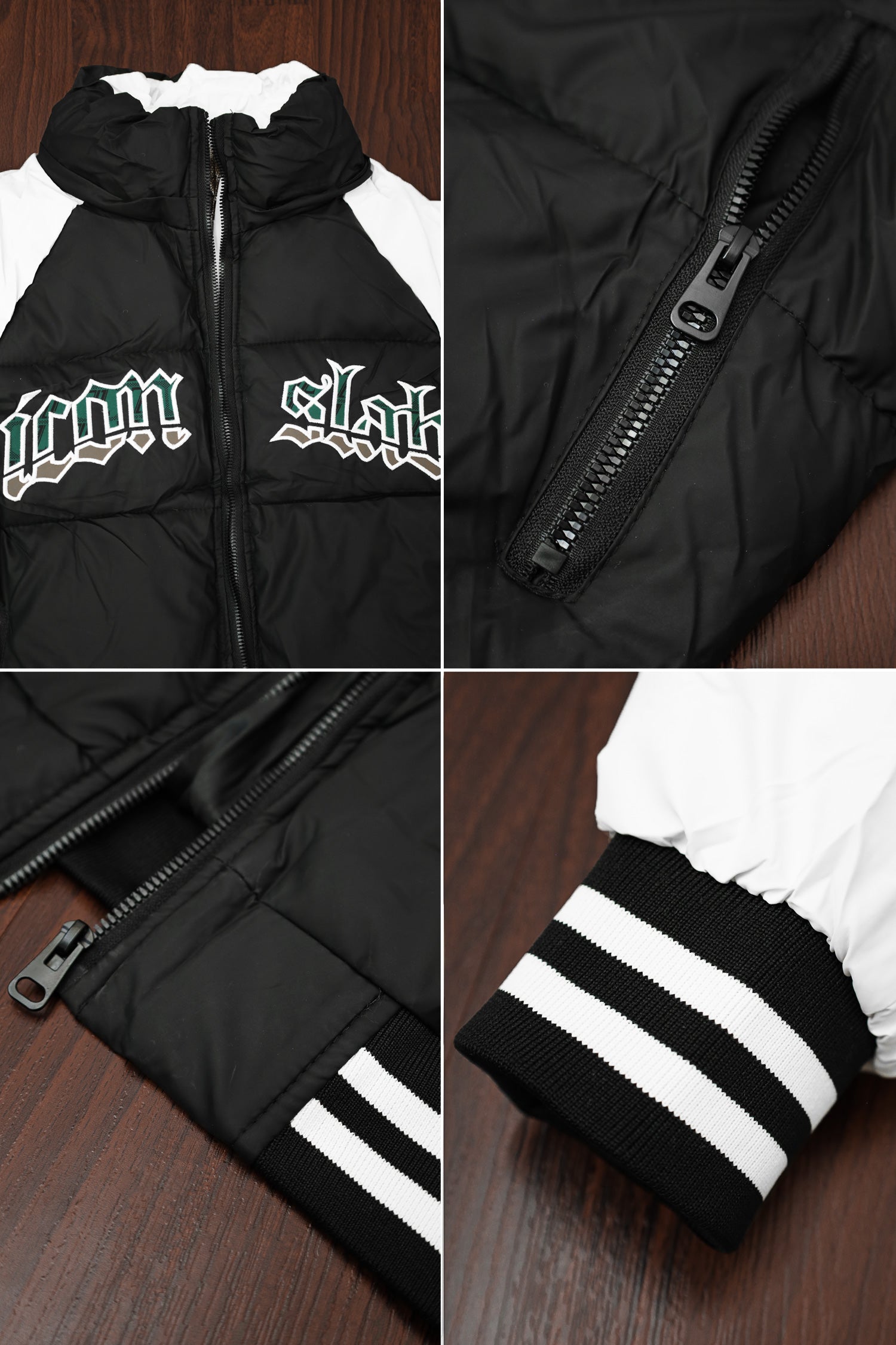 Custom Varsity Style Comfy Imported Puffer Jacket