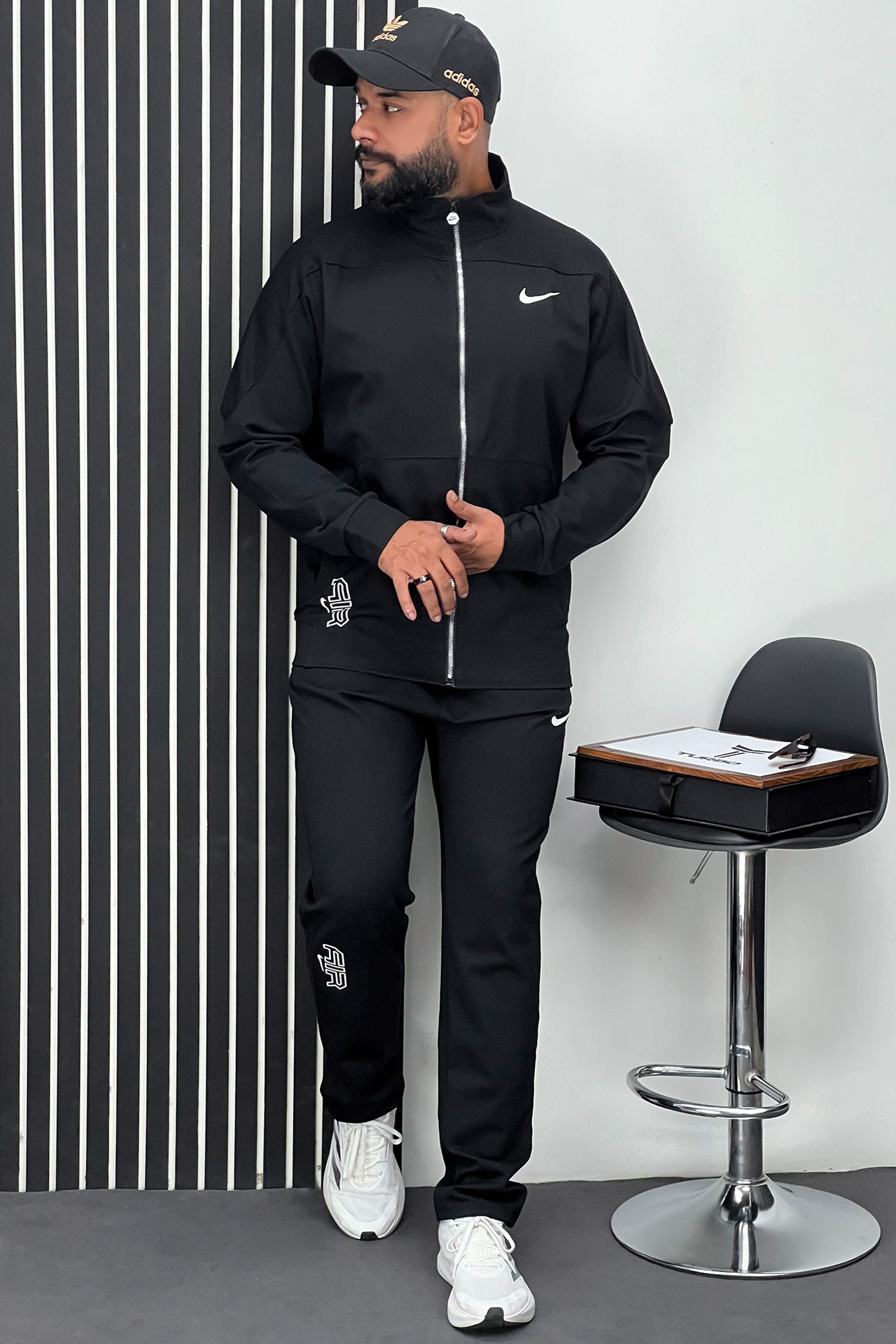 Nke Air Signature Sportswear Men Zipper Tracksuit