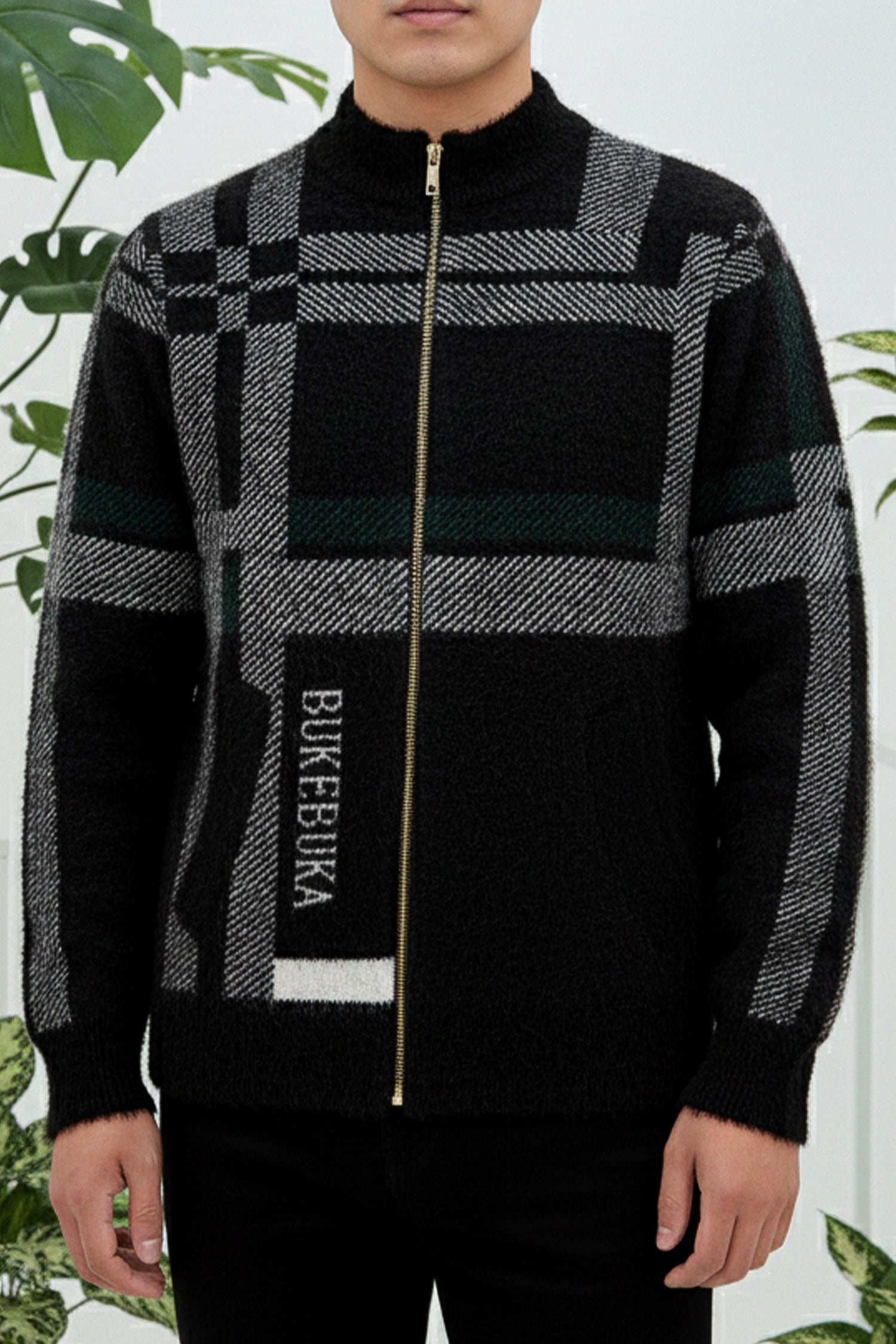 Turbo GirShy Zipper Men's Sweater