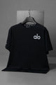 Alo Yoga Distinctive Front Logo Arrival Dry-Fit Tee