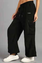 Turbo Loose Box Pockets Imported Cargo Trouser - Women