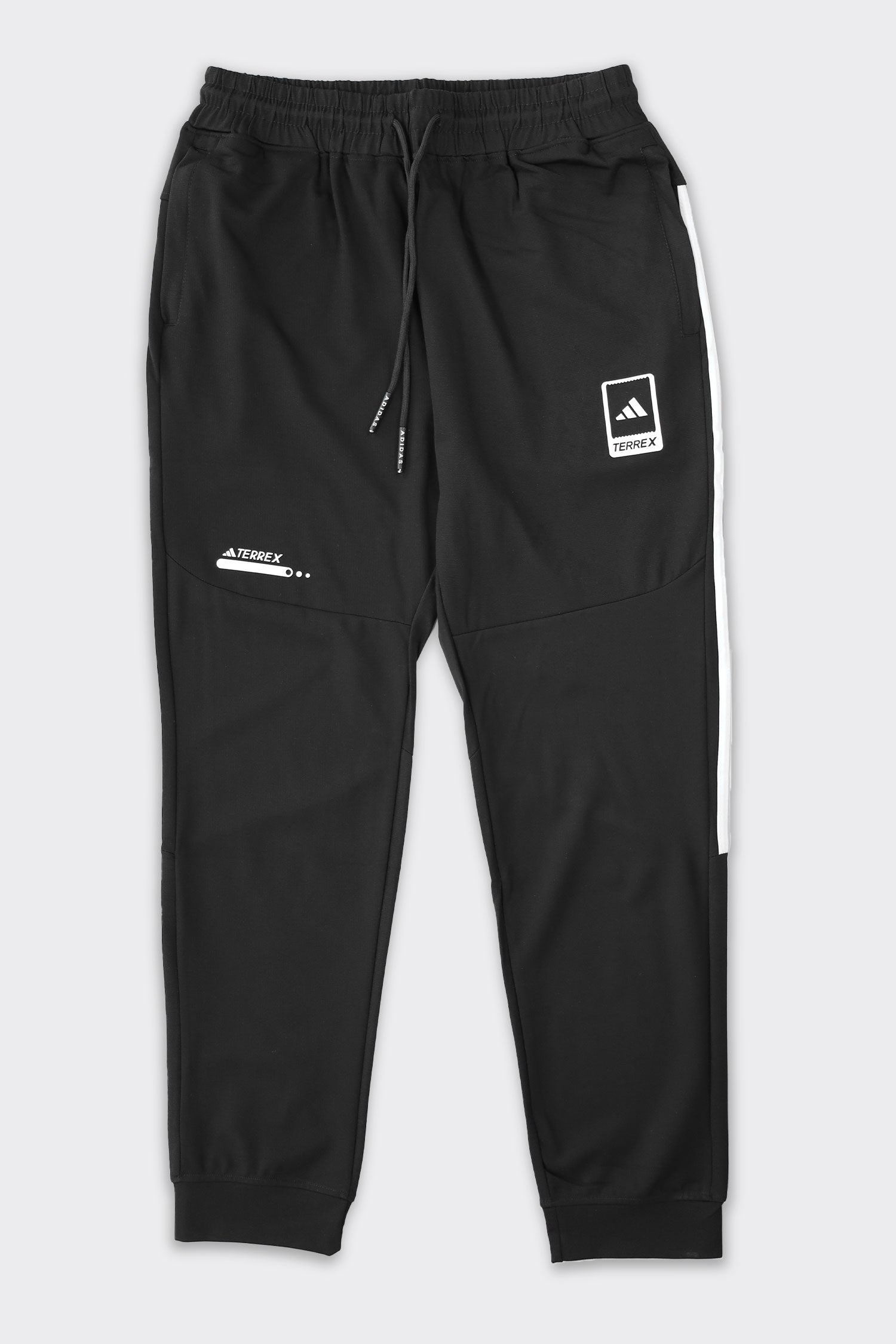 Adds Terrx Side Striped Sportswear Trouser In Black