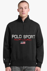 Polo RL Sport Half Zip Full Sleeves Men's Sweatshirt