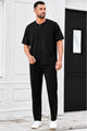 Turbo Zip-Neck Top Style Big & Tall Men's Tracksuit