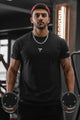 Turbo Run Club Airflow Cool Dry-Fit Tee in Black