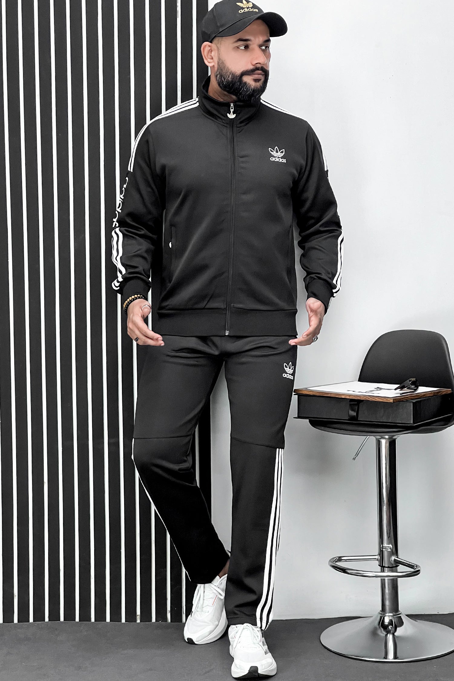 Adds Premium Sportswear Men Zipper Tracksuit