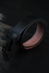 Hrmes Metal Alloy Automatic Buckle Branded Belt