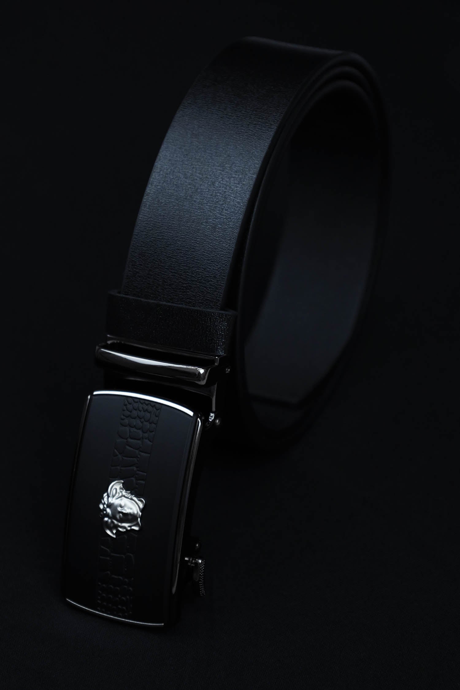 Vrsce Metal Alloy Automatic Buckle Branded Belt