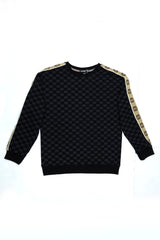 Guci All Over Design Men's Sweatshirt In Black