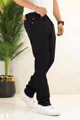 Turbo Modern Edge Iconic Slim Fit Jeans In Blacked Blue