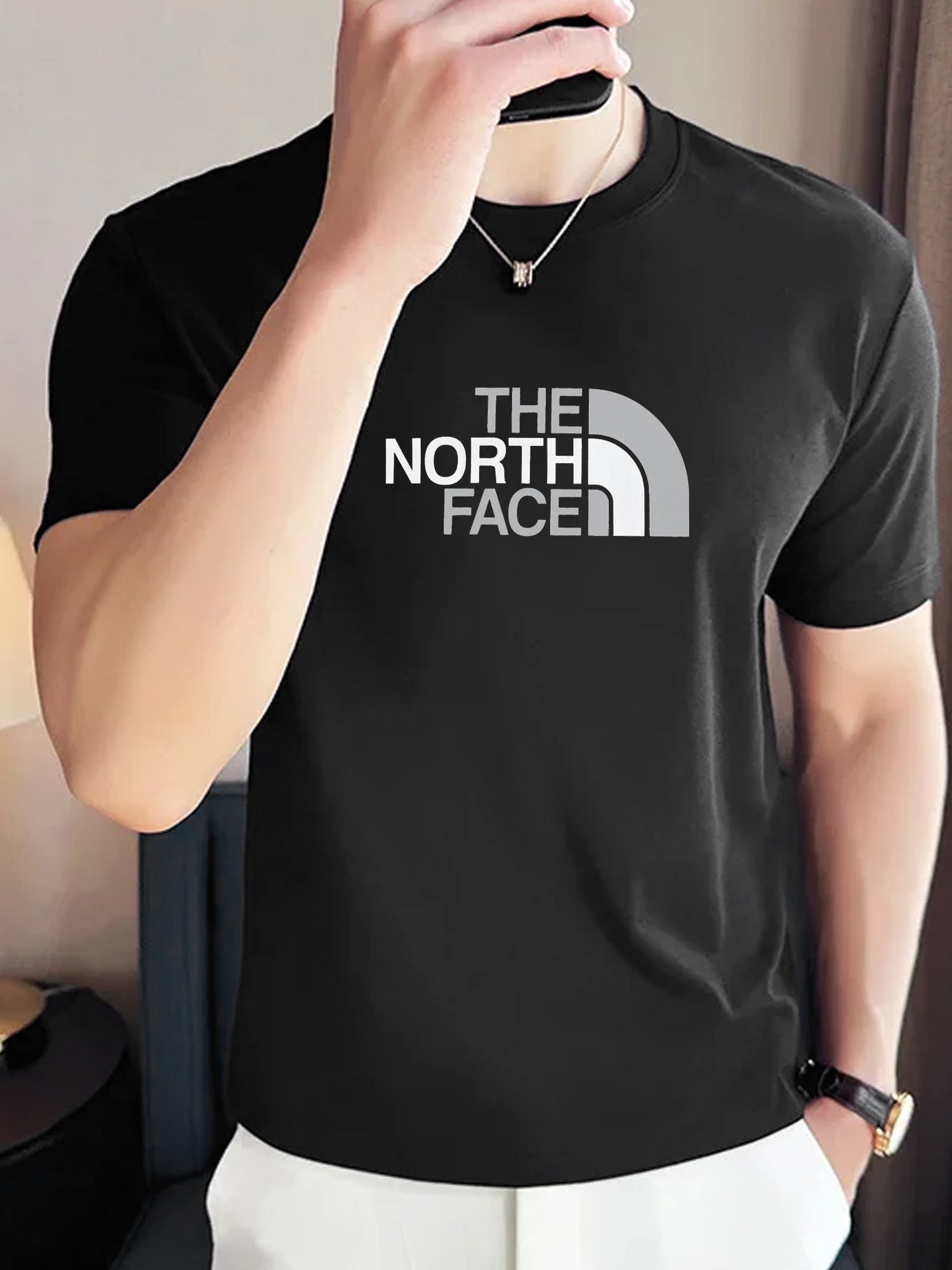 The Nrth Fce Modern Logo Crew Neck Tee